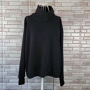 Izod faux fur fleece sweater Size L